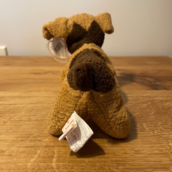 Ty Beanie Babies Tuffy Dog Brown 1996 – New Tag Protector VINTAGE - Picture 6 of 10